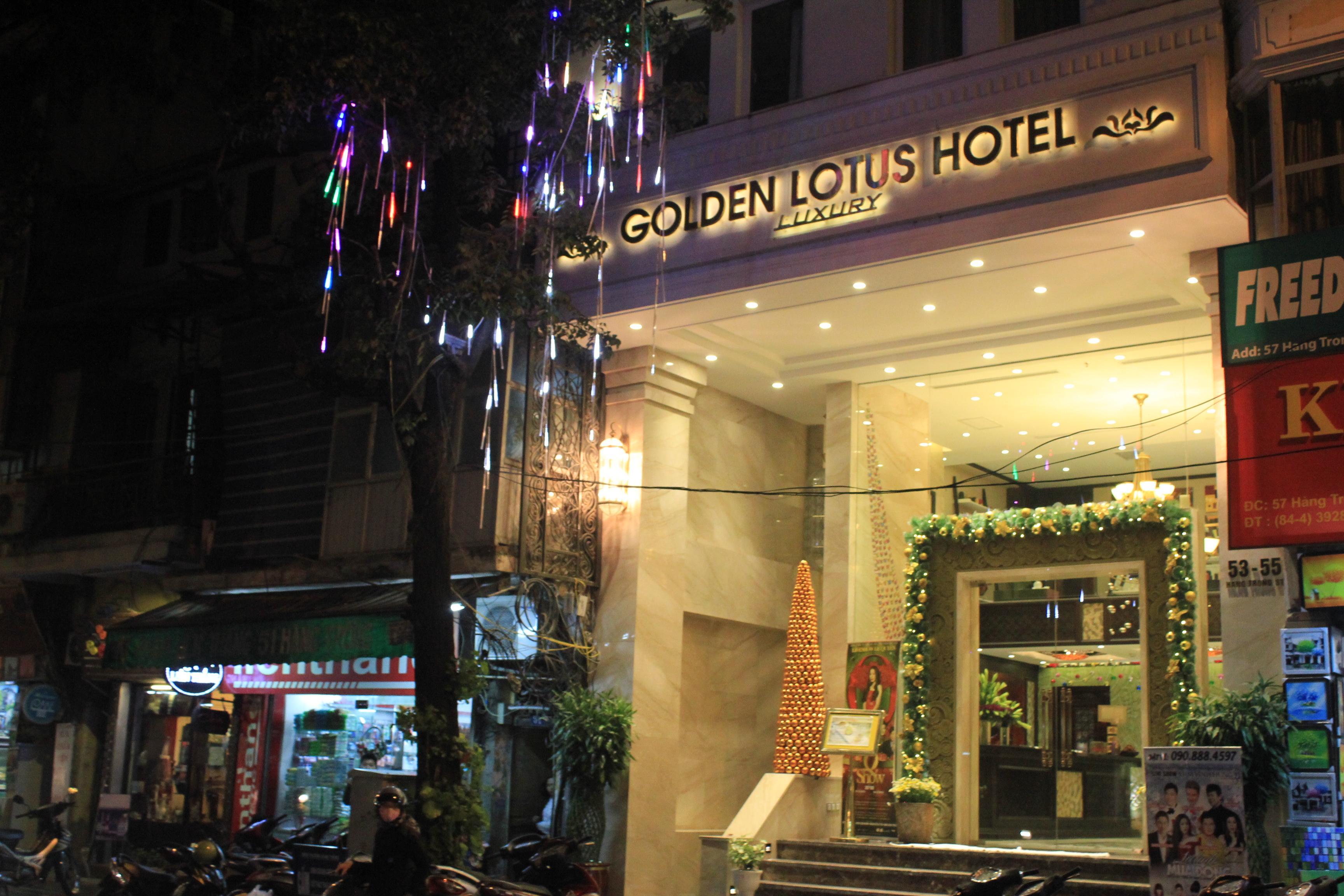 Golden Lotus Luxury Hotel Hanoi Buitenkant foto