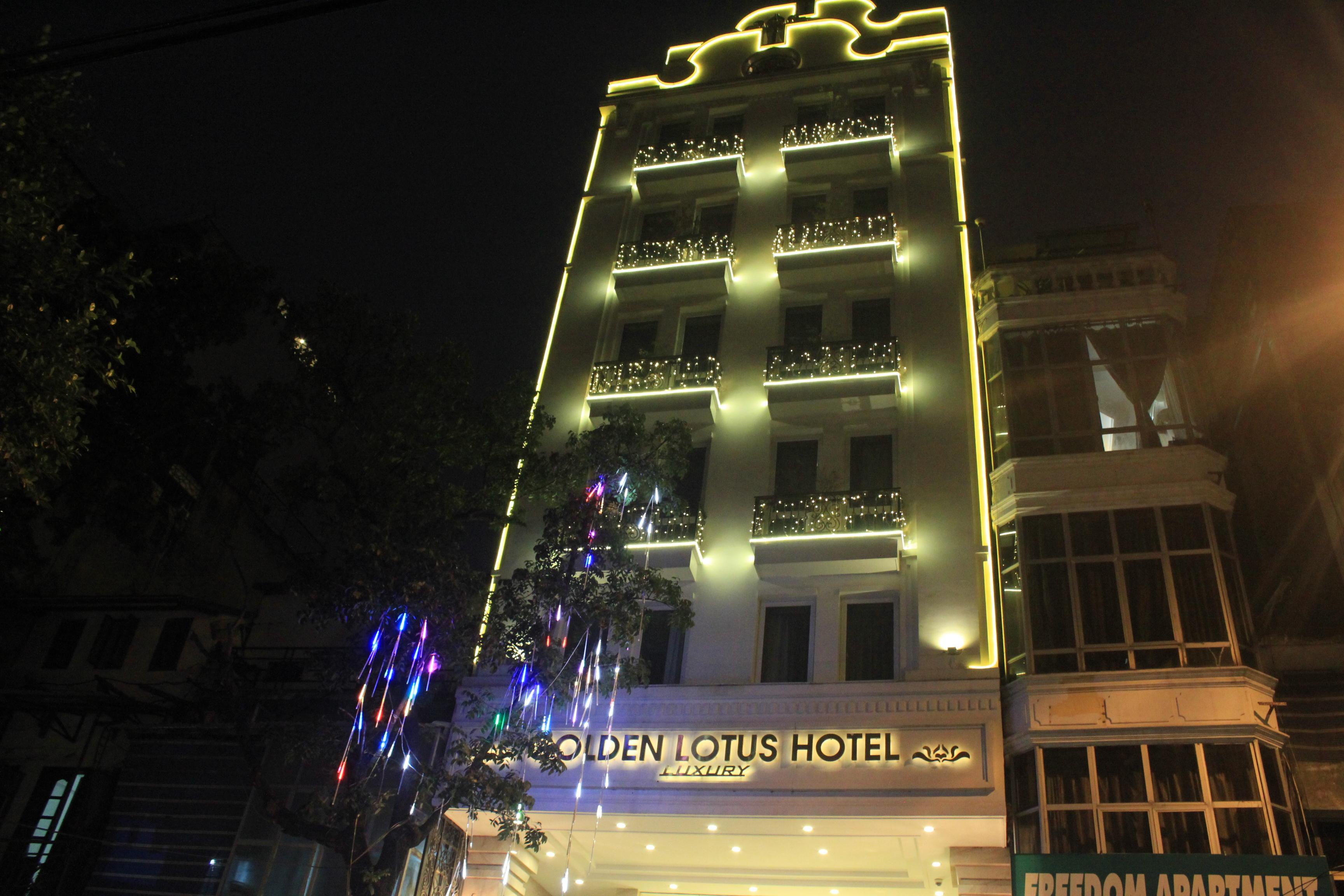 Golden Lotus Luxury Hotel Hanoi Buitenkant foto